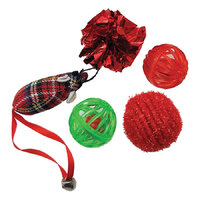 Christmas Ornament Cat Toy Pack (5 Toys)