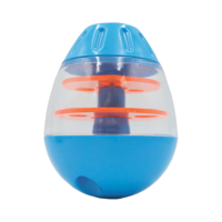 Scream Tip & Roll Treat Dispenser Blue & Orange