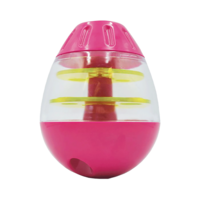 Scream Tip & Roll Treat Dispenser Pink & Green