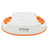 Scream Slow Puzzle Bowl Orange