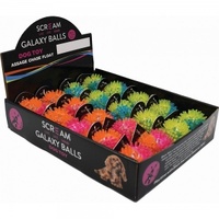 Dog Toy Galaxy Ball Assort 5cm