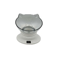 Zeez Elevated Cat Shaped Cat Bowl 250ml