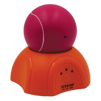 Scream 360 Laser Cat Light Ball with Stand Pink & Orange