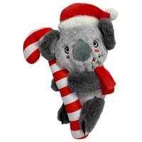 Snuggle Pals Christmas Koala with Candy Cane Dog Toy