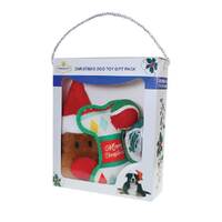 Prestige Christmas Dog Toy Gift Pack 4pcs