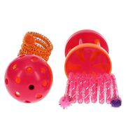 Prestige Scream Variety Pack Cat Toy Pink and Orange