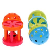 Prestige Scream Cat Toy Barrel & Ball Pack 4