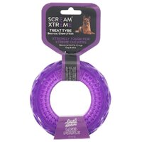 Scream Xtreme Dog Chew Tyre XLarge Purple