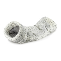 Cattitude Cat Tunnel 2 in 1 Cat Bed Snow Leopard