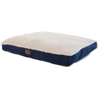 Bed Mat Plush AllPet BLUE Large 110x80cm