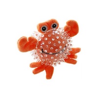 Ruff Crab Plush Rubber Toy