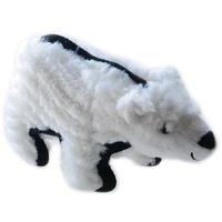 Ruff Plush Tuff Polar Bear