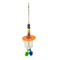 Avian Care Foraging Cup Bird Toy With Beads