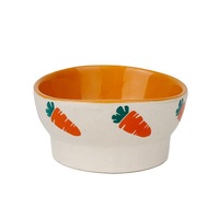 Bowl Small An Ceramic Ergonomic Carrot 11.5cm