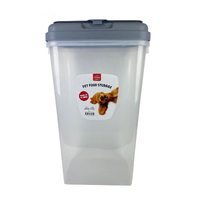 Food Storage Bin Holds 20kg Clear