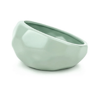 Barkley & Bella Ceramic Bowl Honeycomb Green Large 450ml