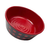 Barkley & Bella Melamine Bowl Tartan Medium 750ml