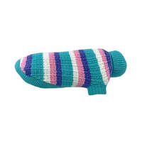 Huskimo Dog Jumper Soho Knit Cyan Crush 27cm