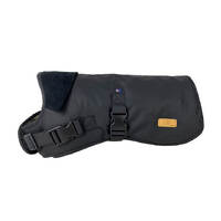 Huskimo Waxed Cotton Dog Coat Thunder 52.5cm