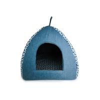 Cattitude Igloo Cat Bed Marrakesh Blue