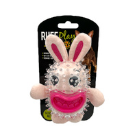 Ruff Play Big Teeth Capsule Rabbit Dog Toy