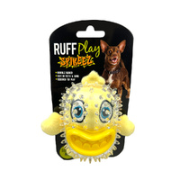Ruff Play Big Teeth Capsule Chicken Dog Toy