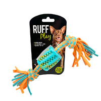 Ruff Play Fetch & Tug W/Dental Chew Dog Toy