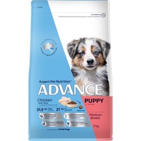 Advance Puppy Medium Breed Dry Dog Food Chicken with Rice 3kg