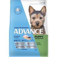 Advance Puppy Rehydratable Small Breed Dry Dog Food 8kg