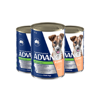 Advance Puppy All Breed Wet Dog Food Lamb & Rice 3x 400g