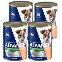 Advance Puppy All Breed Wet Dog Food Lamb & Rice 4x 400g