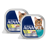 Advance Can Cat Tender Chicken 85g (2x Trays)