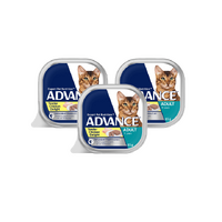 Advance Adult Wey Cat Food Tender Chicken Delight 3x 85g