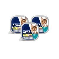 Advance Tender Chicken Delight Adult Cat Food 85g x3