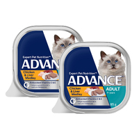 Advance Can Cat Chicken & Liver 85g (2x Trays)