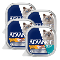 Advance Can Cat Chicken & Liver 85g (4x Trays)