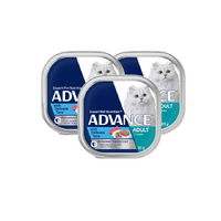 Advance Adult Wet Cat Food with Delicate Tuna 3x 85g