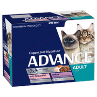 Advance Cat Multi Pack Jelly 85g  (12 Pouches)