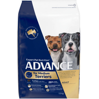 Advance Adult Dry Dog Food for Medium Terriers Ocean Fish 13kg
