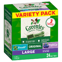 Greenies Variety Pack Large