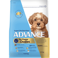 Advance Puppy Dry Dog Food For Oodles Turkey with Rice 2.5kg