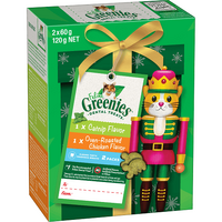 Greenies Feline Dental Cat Treats Nutcracker 120g