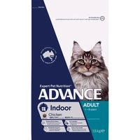 Advance Adult Dry Cat Food Indoor Chicken 8kg