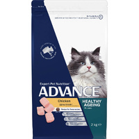Advance Healthy Aging Dry Cat Food Chicken 2kg