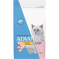 Advance Dry Kitten Food Chicken 2kg