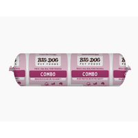 Big Dog Combo Raw Dog Food Roll 2kg