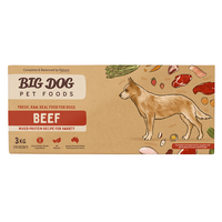Big Dog Barf 3kg Beef
