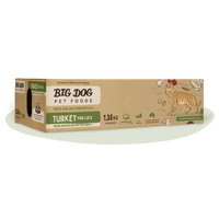 Big Dog Turkey Raw Food for Cats 1.38kg