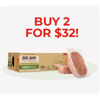 Big Dog Turkey Raw Food for Cats 1.38kg
