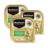 Black Hawk Can Dog Grain Free Chicken 100g 3 Pack